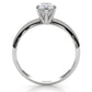 3g 2.2mm Claw Prong Solitaire Style Lab Grown Diamond Engagement Ring IGI Certified 1.00 Ctw.