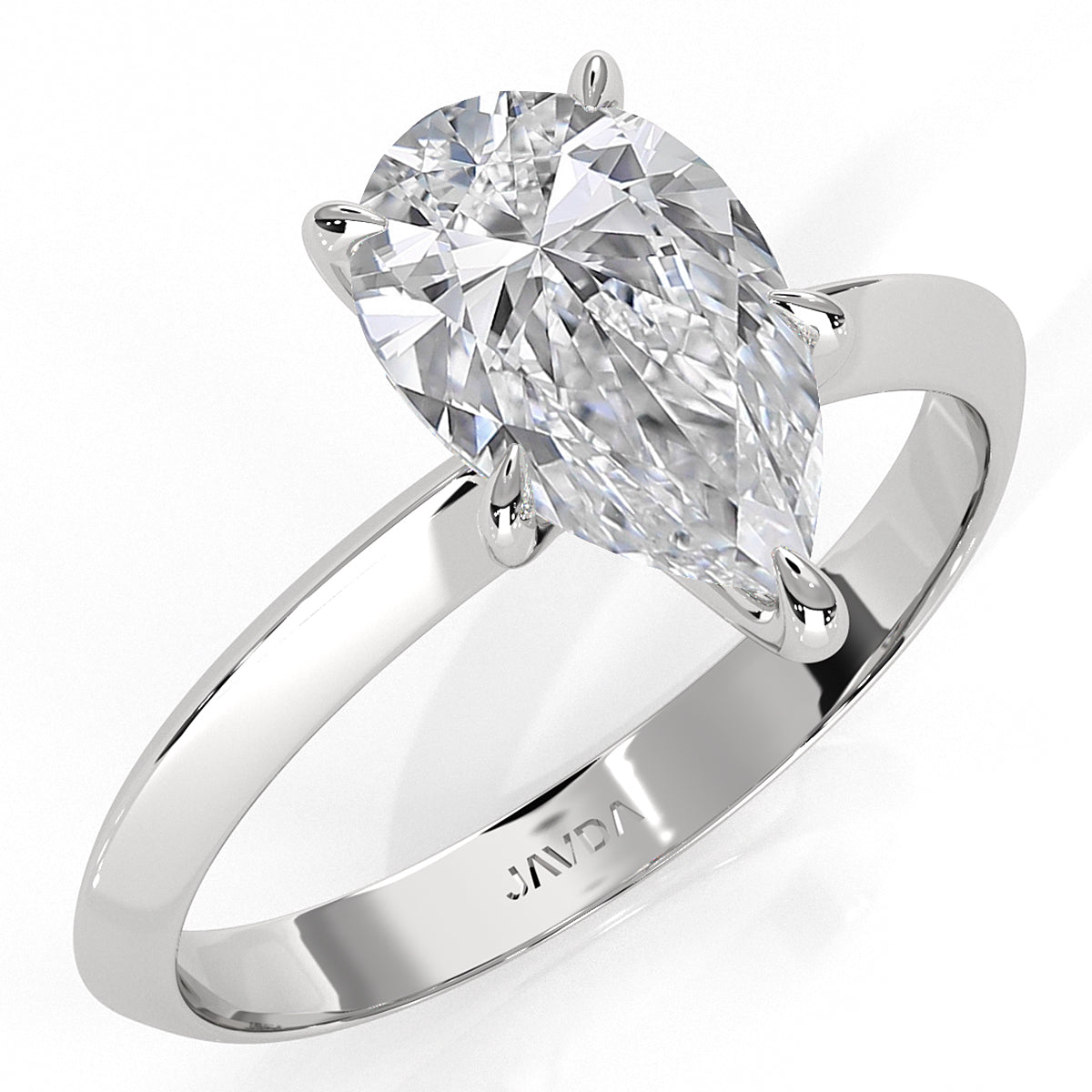 3g 2.2mm Claw Prong Solitaire Style Lab Grown Diamond Engagement Ring IGI Certified 1.00 Ctw.