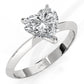3g 2.2mm Claw Prong Solitaire Style Lab Grown Diamond Engagement Ring IGI Certified 1.00 Ctw.