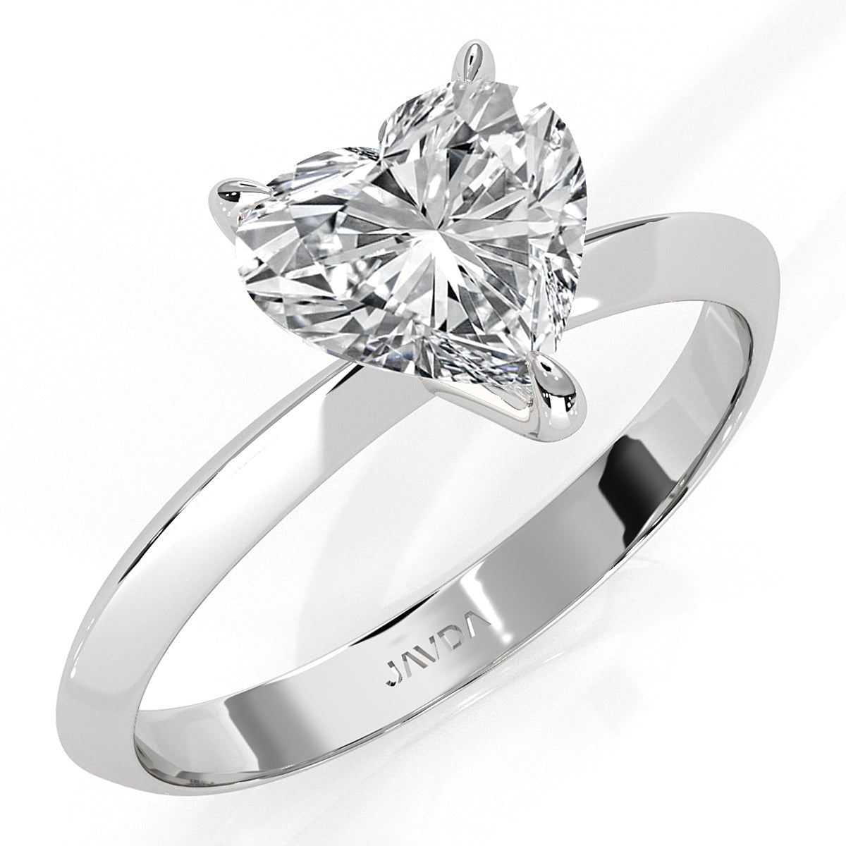 3g 2.2mm Claw Prong Solitaire Style Lab Grown Diamond Engagement Ring IGI Certified 1.00 Ctw.