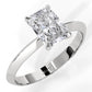 3g 2.2mm Claw Prong Solitaire Style Lab Grown Diamond Engagement Ring IGI Certified 1.00 Ctw.