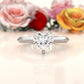 3g 2.2mm Claw Prong Solitaire Style Lab Grown Diamond Engagement Ring IGI Certified 1.00 Ctw.