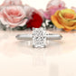 3g 2.2mm Claw Prong Solitaire Style Lab Grown Diamond Engagement Ring IGI Certified 1.00 Ctw.