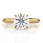 3g 2.2mm Claw Prong Solitaire Style Lab Grown Diamond Engagement Ring IGI Certified 1.00 Ctw.