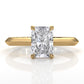 3g 2.2mm Claw Prong Solitaire Style Lab Grown Diamond Engagement Ring IGI Certified 1.00 Ctw.