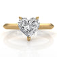 3g 2.2mm Claw Prong Solitaire Style Lab Grown Diamond Engagement Ring IGI Certified 1.00 Ctw.