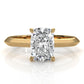 3g 2.2mm Claw Prong Solitaire Style Lab Grown Diamond Engagement Ring IGI Certified 1.00 Ctw.