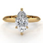 3g 2.2mm Claw Prong Solitaire Style Lab Grown Diamond Engagement Ring IGI Certified 1.00 Ctw.