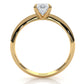 3g 2.2mm Claw Prong Solitaire Style Lab Grown Diamond Engagement Ring IGI Certified 1.00 Ctw.