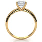 3g 2.2mm Claw Prong Solitaire Style Lab Grown Diamond Engagement Ring IGI Certified 1.00 Ctw.