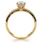 3g 2.2mm Claw Prong Solitaire Style Lab Grown Diamond Engagement Ring IGI Certified 1.00 Ctw.