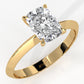 3g 2.2mm Claw Prong Solitaire Style Lab Grown Diamond Engagement Ring IGI Certified 1.00 Ctw.