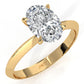3g 2.2mm Claw Prong Solitaire Style Lab Grown Diamond Engagement Ring IGI Certified 1.00 Ctw.