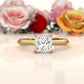 3g 2.2mm Claw Prong Solitaire Style Lab Grown Diamond Engagement Ring IGI Certified 1.00 Ctw.