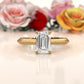 3g 2.2mm Claw Prong Solitaire Style Lab Grown Diamond Engagement Ring IGI Certified 1.00 Ctw.