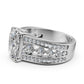 Cushion Lab Grown Diamond Engagement Prong Set Ring