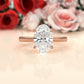 4g Cathedral Style Solitaire 2.5mm Heart Engagement Ring Setting IGI Certified 1.00 Ctw.