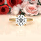 4g Cathedral Style Solitaire 2.5mm Heart Engagement Ring Setting IGI Certified 1.00 Ctw.