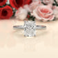 4g Cathedral Style Solitaire 2.5mm Heart Engagement Ring Setting IGI Certified 1.00 Ctw.
