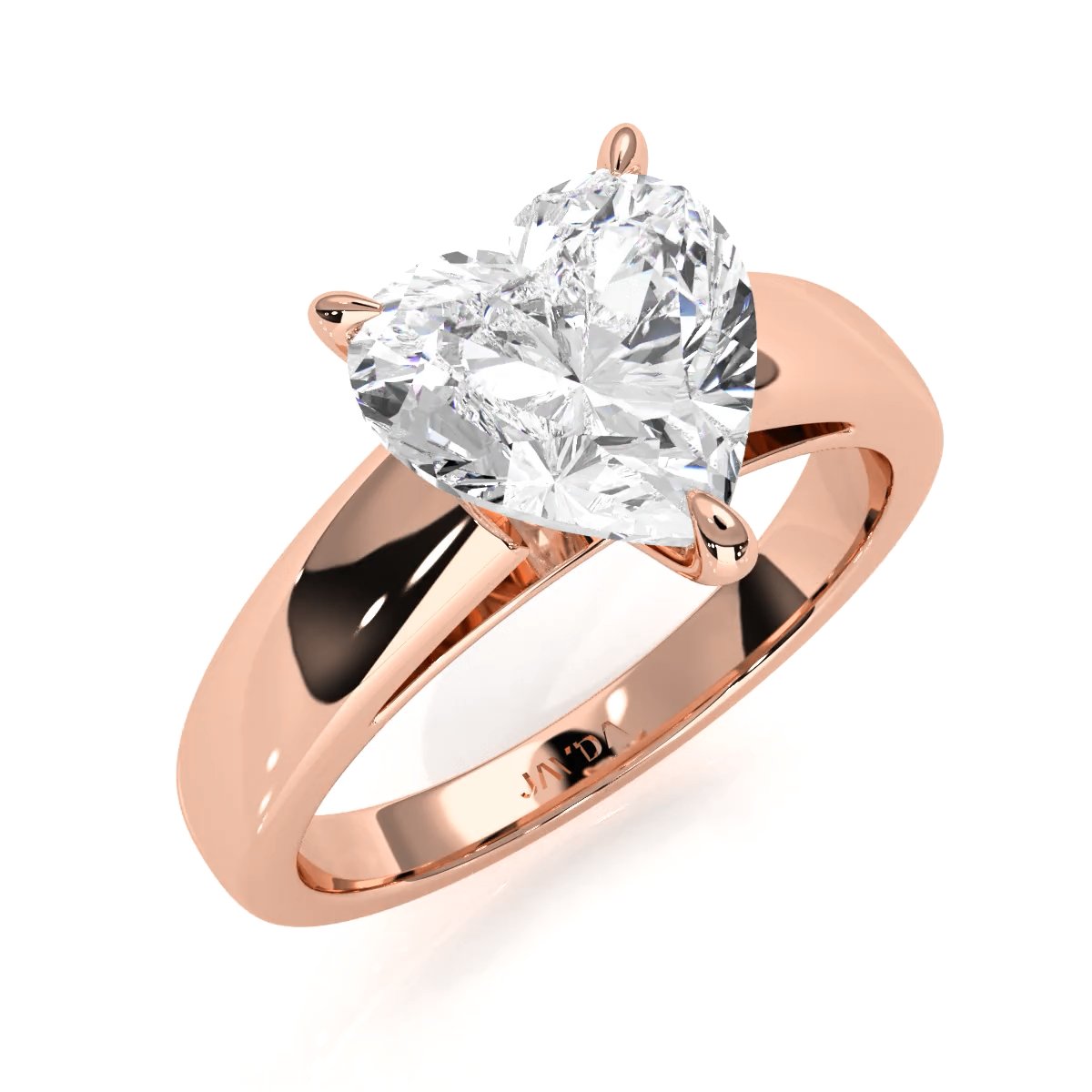 7g Cathedral Style Solitaire Lab Grown Diamond IGI Certified Engagement Ring 5.5mm 1.00 Ctw.