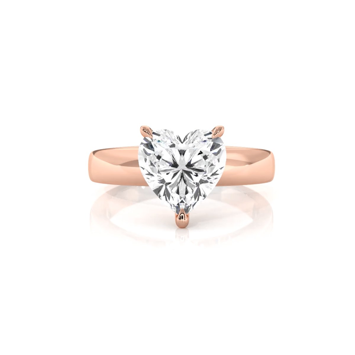 7g Cathedral Style Solitaire Lab Grown Diamond IGI Certified Engagement Ring 5.5mm 1.00 Ctw.