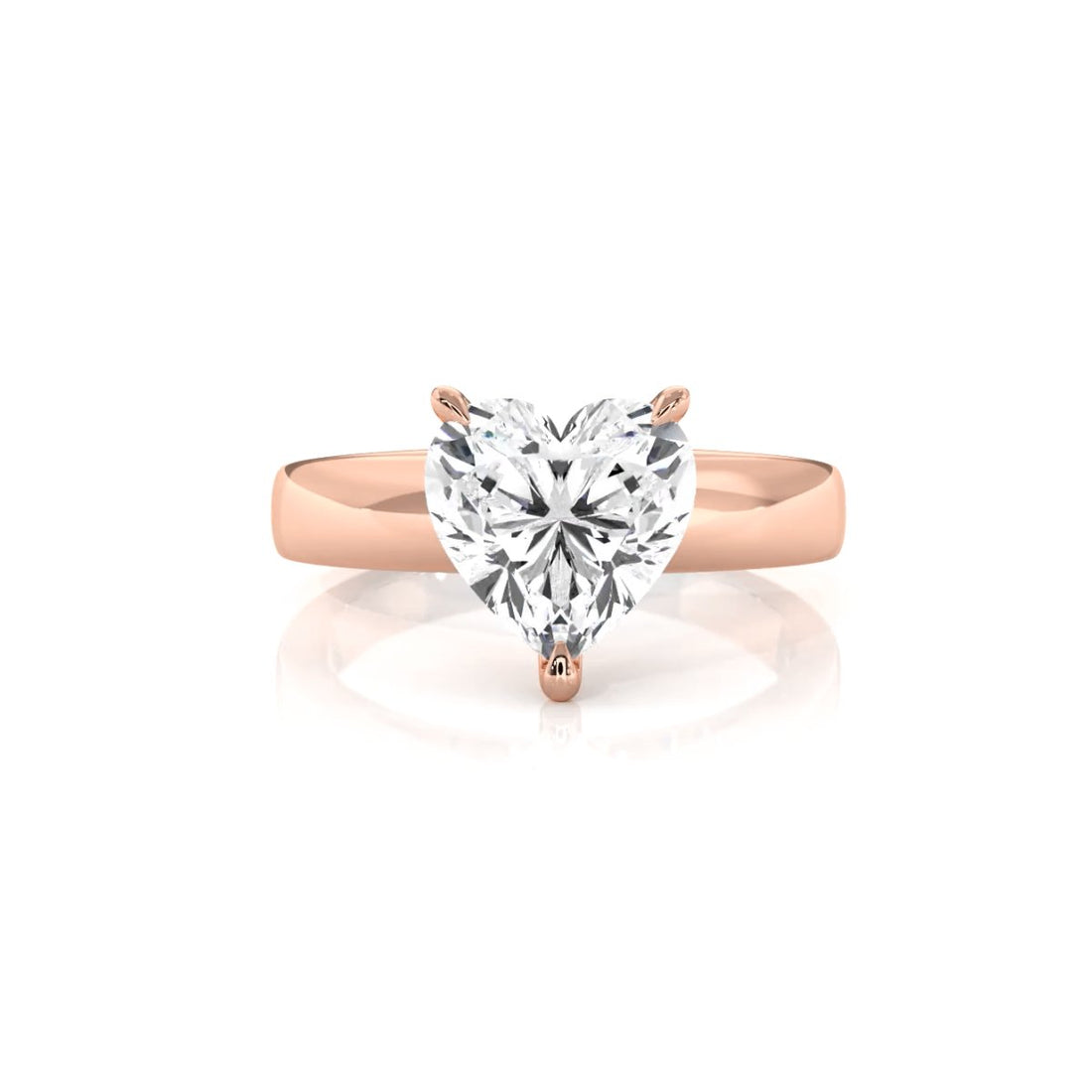 7g Cathedral Style Solitaire Lab Grown Diamond IGI Certified Engagement Ring 5.5mm 1.00 Ctw.