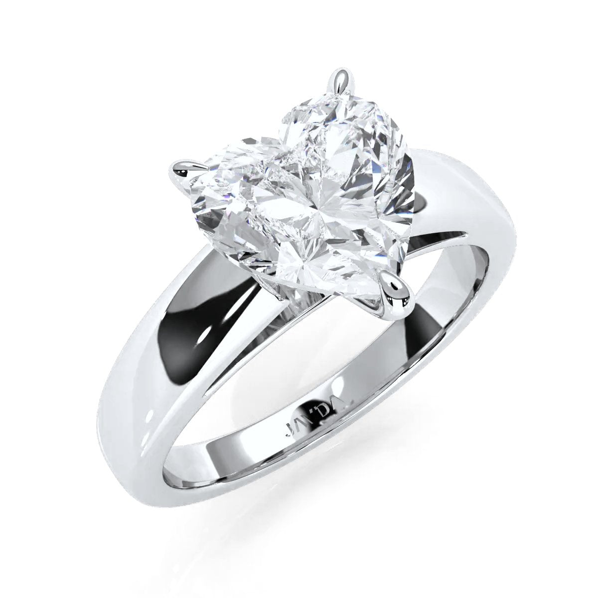 7g Cathedral Style Solitaire Lab Grown Diamond IGI Certified Engagement Ring 5.5mm 1.00 Ctw.