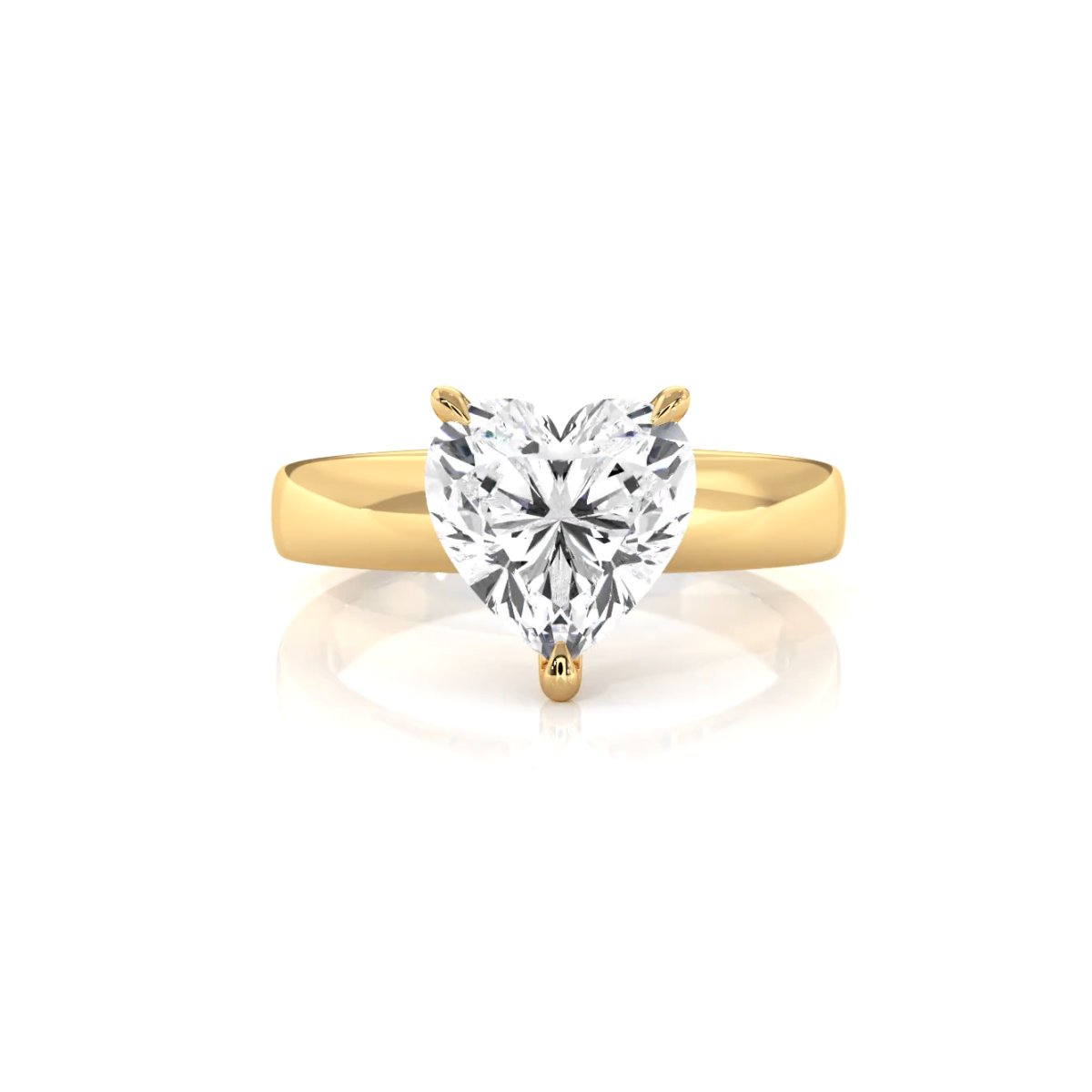 7g Cathedral Style Solitaire Lab Grown Diamond IGI Certified Engagement Ring 5.5mm 1.00 Ctw.