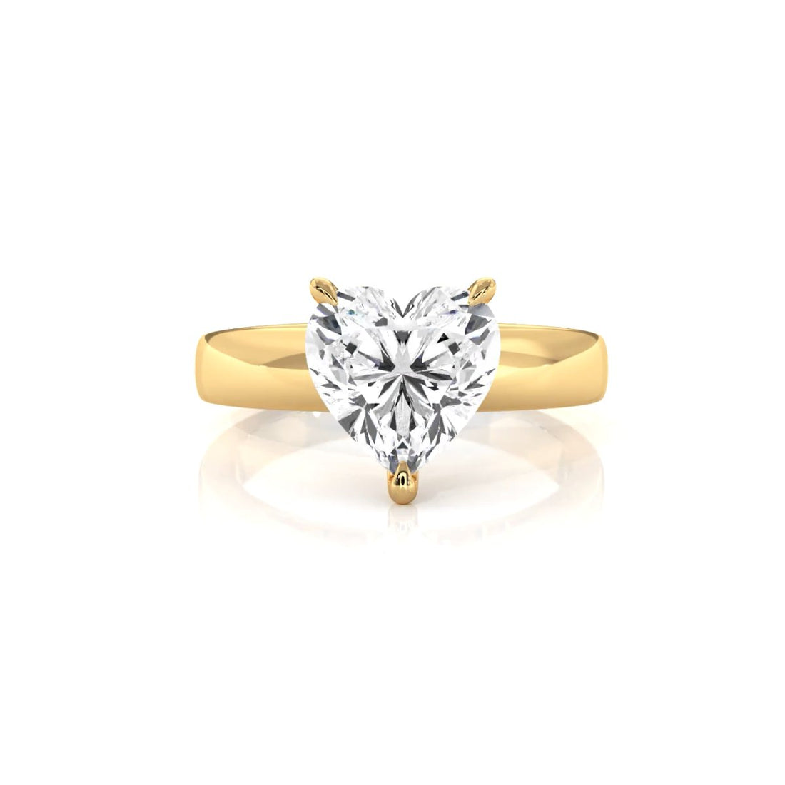 7g Cathedral Style Solitaire Lab Grown Diamond IGI Certified Engagement Ring 5.5mm 1.00 Ctw.