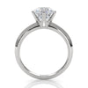 4g Six Prong Knife Edge Lab Grown Diamond IGI Certified Solitaire 3mm Ring Setting 1.00 Ct.