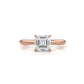 4.2g Six Prong Set 3mm Solitaire Lab Grown Diamond IGI Certified Engagement Ring 1.00 Ctw.