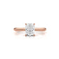 4.2g Six Prong Set 3mm Solitaire Lab Grown Diamond IGI Certified Engagement Ring 1.00 Ctw.