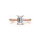 4.2g Six Prong Set 3mm Solitaire Lab Grown Diamond IGI Certified Engagement Ring 1.00 Ctw.
