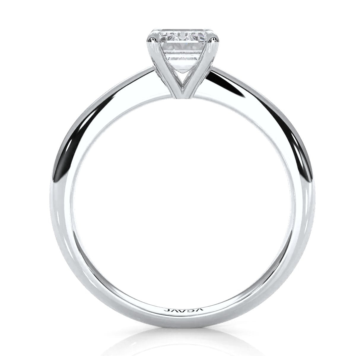 4.2g Six Prong Set 3mm Solitaire Lab Grown Diamond IGI Certified Engagement Ring 1.00 Ctw.