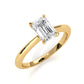 4.2g Six Prong Set 3mm Solitaire Lab Grown Diamond IGI Certified Engagement Ring 1.00 Ctw.