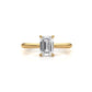 4.2g Six Prong Set 3mm Solitaire Lab Grown Diamond IGI Certified Engagement Ring 1.00 Ctw.