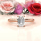 4.2g Six Prong Set 3mm Solitaire Lab Grown Diamond IGI Certified Engagement Ring 1.00 Ctw.