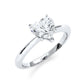 4.2g Six Prong Set 3mm Solitaire Lab Grown Diamond IGI Certified Engagement Ring 1.00 Ctw.