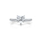 4.2g Six Prong Set 3mm Solitaire Lab Grown Diamond IGI Certified Engagement Ring 1.00 Ctw.