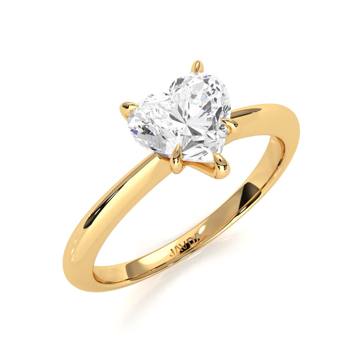 4.2g Six Prong Set 3mm Solitaire Lab Grown Diamond IGI Certified Engagement Ring 1.00 Ctw.