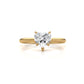 4.2g Six Prong Set 3mm Solitaire Lab Grown Diamond IGI Certified Engagement Ring 1.00 Ctw.