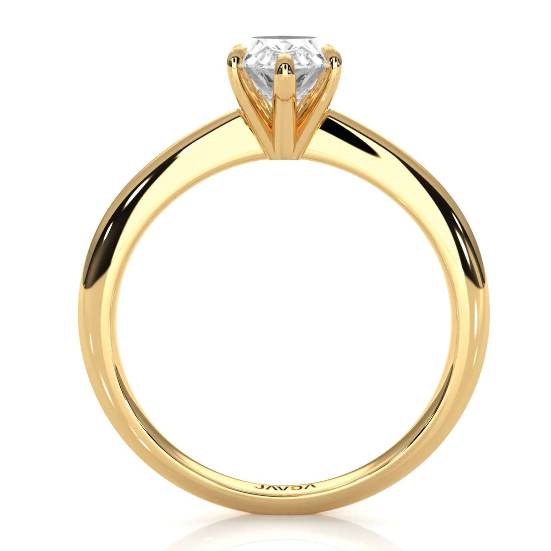 4.2g Six Prong Set 3mm Solitaire Lab Grown Diamond IGI Certified Engagement Ring 1.00 Ctw.
