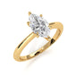 4.2g Six Prong Set 3mm Solitaire Lab Grown Diamond IGI Certified Engagement Ring 1.00 Ctw.