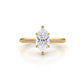 4.2g Six Prong Set 3mm Solitaire Lab Grown Diamond IGI Certified Engagement Ring 1.00 Ctw.