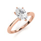 4.2g Six Prong Set 3mm Solitaire Lab Grown Diamond IGI Certified Engagement Ring 1.00 Ctw.