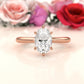 4.2g Six Prong Set 3mm Solitaire Lab Grown Diamond IGI Certified Engagement Ring 1.00 Ctw.