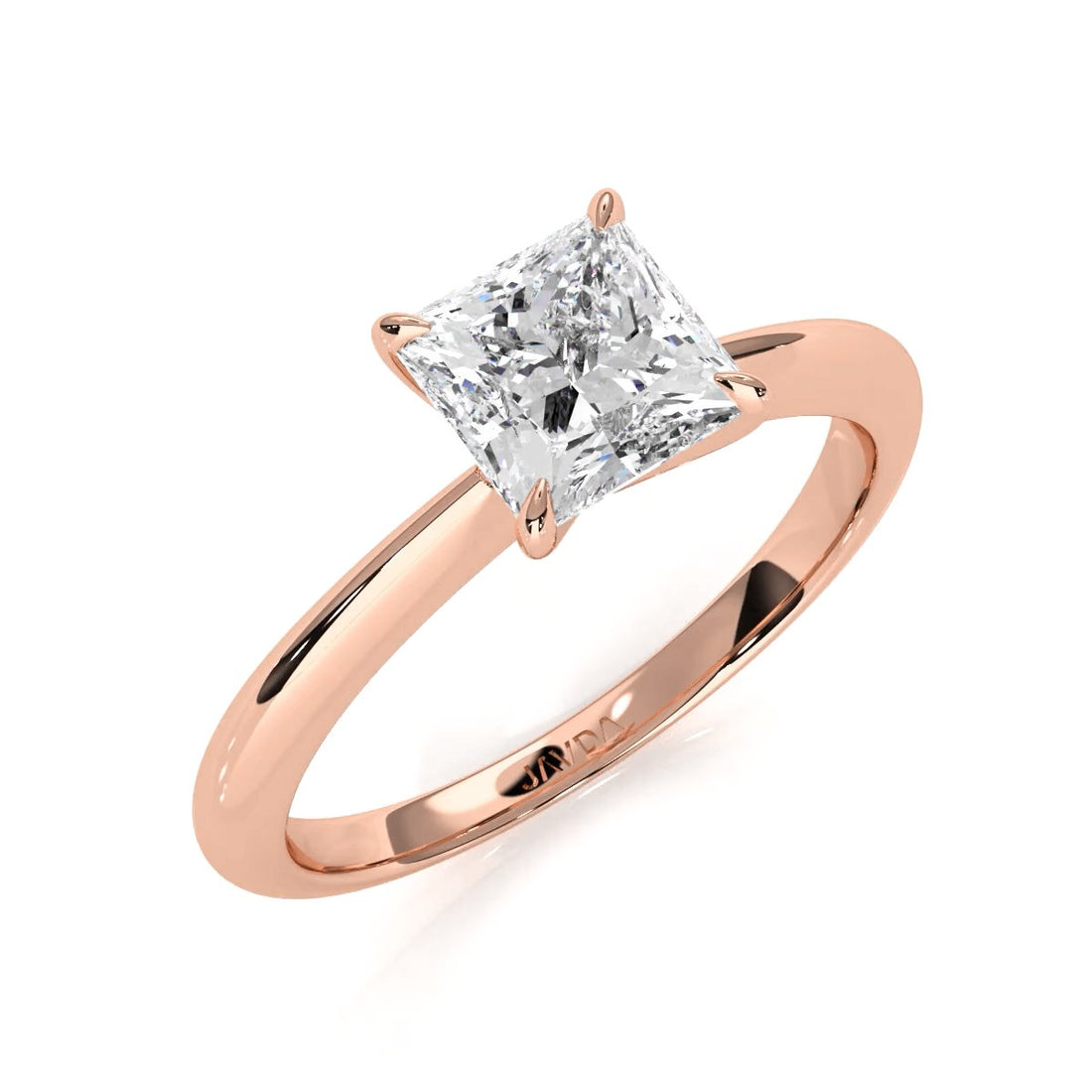 4.2g Six Prong Set 3mm Solitaire Lab Grown Diamond IGI Certified Engagement Ring 1.00 Ctw.