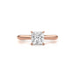 4.2g Six Prong Set 3mm Solitaire Lab Grown Diamond IGI Certified Engagement Ring 1.00 Ctw.