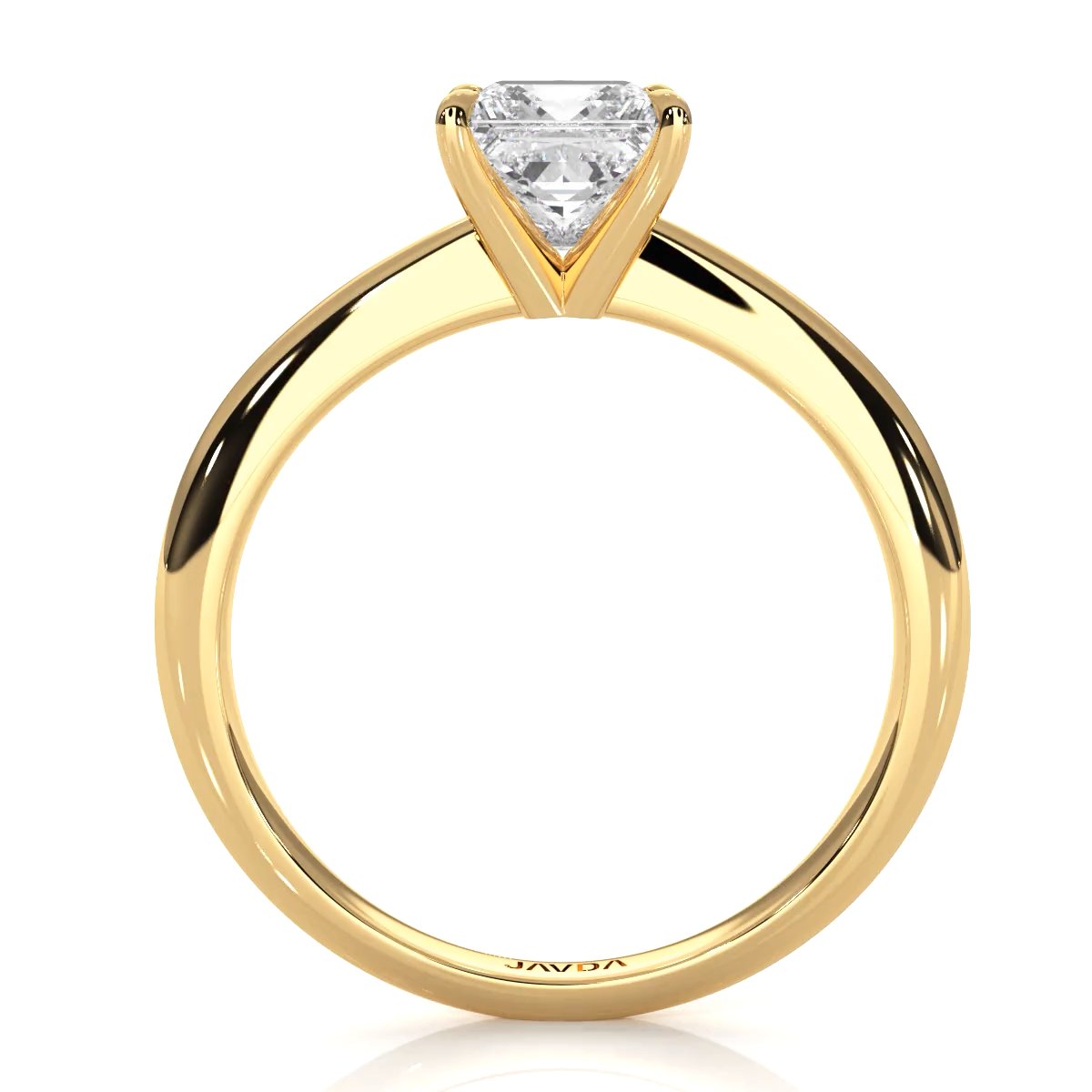 4.2g Six Prong Set 3mm Solitaire Lab Grown Diamond IGI Certified Engagement Ring 1.00 Ctw.