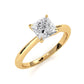 4.2g Six Prong Set 3mm Solitaire Lab Grown Diamond IGI Certified Engagement Ring 1.00 Ctw.